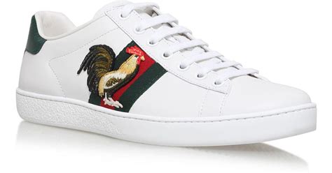 gucci rooster sneakers|Gucci sneakers for women.